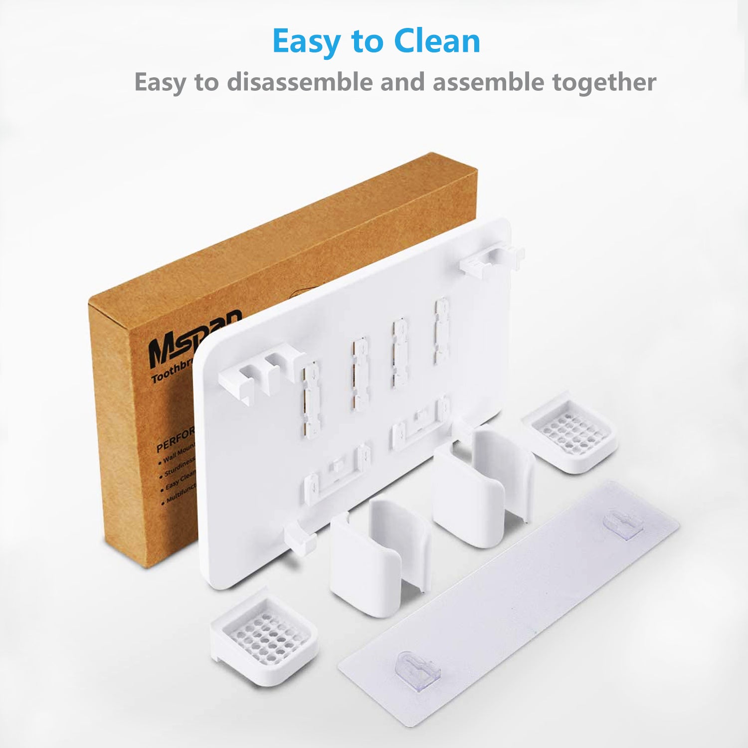 Toothbrush Razor Mspan Toothbrush Razor Holder for Shower – Mspan toothbrush cover ...
